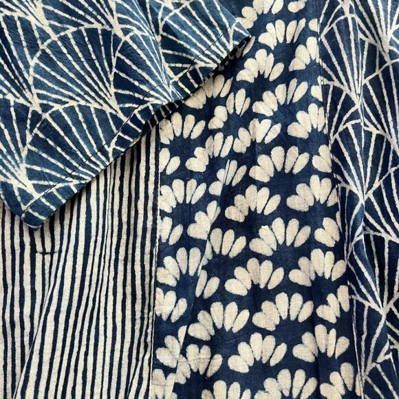 Bohemian Asian Inspired Print Dress - Picture 4 of 5